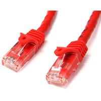 StarTech N6PATC3MRD 3m Red Snagless Cat6 UTP Patch Cable - ETL Ver...