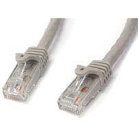 StarTech N6PATC7MGR 7m Grey Snagless Cat6 UTP Patch Cable - ETL Ve...