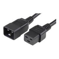 StarTech PXTC19C20143 Computer Power Cable - C19 To C20 14AWG 1m