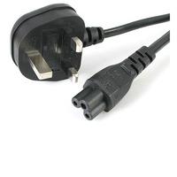 startech pxtnb3suk2m 2m laptop power cable uk bs 1363 to c5 cloverleaf