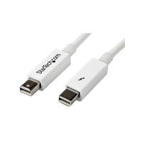 StarTech TBOLTMM1MW 1m Thunderbolt Cable - M/M White