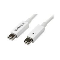 startech tboltmm3mw 3m thunderbolt cable mm white