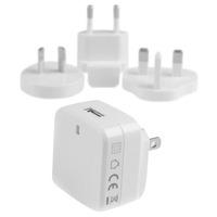StarTech USB1PACVWH USB 2.0 International Wall Charger With Quick ...
