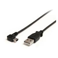 StarTech USB2HABM3RA 0.9m Mini USB 2.0 Cable - A To Right Angle Mini B