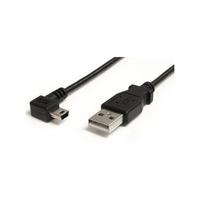 StarTech USB2HABM6RA 1.8m Mini USB 2.0 Cable - A To Right Angle Mini B