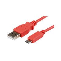 StarTech.com USBAUB1MPK Micro-USB Cable - M/M - 1m, Pink
