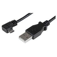 StarTech.com USBAUB2MRA 2m Micro USB Cable - A To Right Angle Micro B