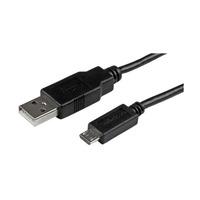 StarTech.com USBAUB50CMBK Short Micro-USB Cable - M/M - 0.5m