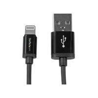 StarTech.com USBLT1MB 1m Black Apple® Lightning Connector - USB Cable