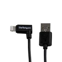 startechcom usblt2mbr 2m angled black apple lightning connector 