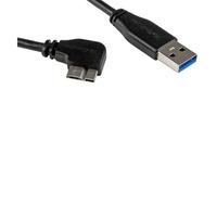 StarTech USB3AU1MRS 1m USB A 3.0 To Micro B Right Angle Slim Cable