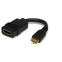 StarTech HDACFM5IN 127mm High Speed HDMI Cable To Mini HDMI - F/M