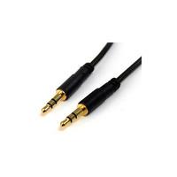 StarTech MU10MMS 3m Slim 3.5mm Stereo Audio Cable - M/M