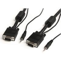 startech mxthqmm10ma 10m coax high res monitor vga cable with audi