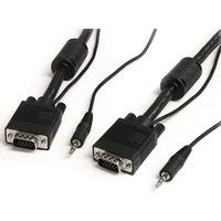 StarTech MXTHQMM5MA 5m Coax High Res Monitor VGA Cable With Audio ...