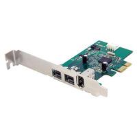 StarTech.com PEX1394B3 3 Port 2b 1a 1394 PCI Express FireWire Card...