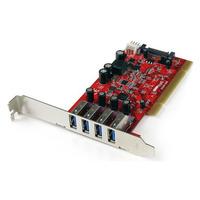 StarTech.com PCIUSB3S4 4 Port SuperSpeed USB 3.0 PCI Card