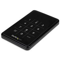 StarTech.com S2510BU33PW 2.5in Encrypted HDD Enclosure - Portable ...