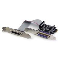 StarTech.com PEX2PECP2 2 Port PCI Express Parallel Adapter Card - ...