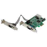 StarTech.com PEX2S553LP 2 Port Low Profile PCIe RS-232 Serial Card