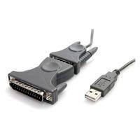 StarTech.com ICUSB232DB25 USB To RS232 DB9/DB25 Serial Adapter Cab...