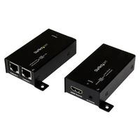 startechcom st121shd30 hdmi over cat5 cat6 extender with ir 1