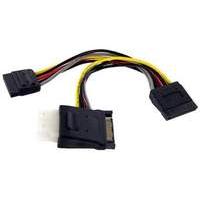 Startech Sata To Lp4 With 2x Sata Power Splitter Cable