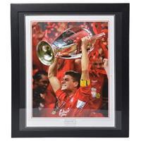 steven gerrard signed liverpool photo