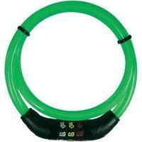 Steel cable lock Security Plus CSL80grün Green Symbol combination lock