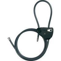 Steel cable lock ABUS Multiloop 210/185 black Black Key lock