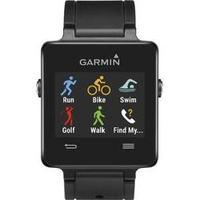 Strapless GPS heart rate monitor watch Garmin vivoactive Bluetooth Black