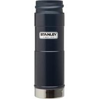 stanley classic one handed vacuum mug navy blue 473ml