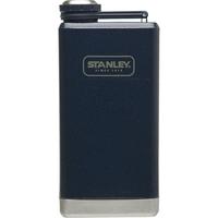 stanley adventure stainless steel flask 236ml navy blue