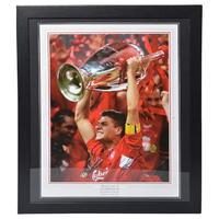 Steven Gerrard Signed Liverpool Photo