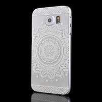 sunflower pattern transparent pc material phone case for samsung galax ...