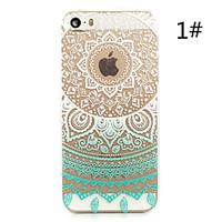 Sunflower Painted Pattern Hard Plastic Back Cover For iPhone5S/iphoneSE 4.0\