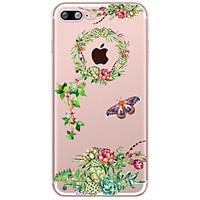 succulent plants pattern case back cover case flower soft tpu for appl ...