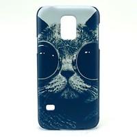 sunglass cat pattern hard case cover for samsung galaxy s5 mini sm g80 ...