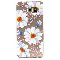 Sun flower Pattern TPU Relief Back Cover Case for Galaxy S5/Galaxy S6/Galaxy S6 Edge Plus