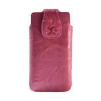 SunCase Leather Case Wash Pink (Nokia Lumia 920)