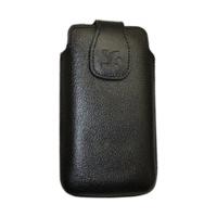 suncase mobile phone pouch full grain black motorola moto luxe