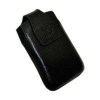 SunCase Leather Case Full Grain Black (Sony-Ericsson Xperia mini pro)