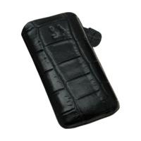 SunCase Leather Case Black (iPhone 4)