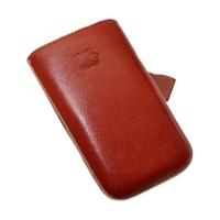 SunCase Mobile Phone Case Full Grain Red (Nokia Lumia 520)