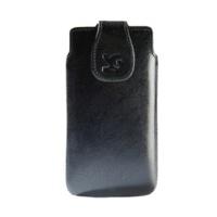 SunCase Leather Case Black (Huawei Ascend G510)