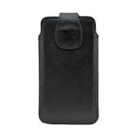 suncase leather etui full grain black sony xperia z1