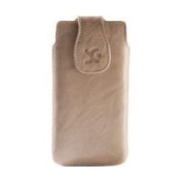 SunCase Leather Case Wash Beige (Nokia Lumia 920)