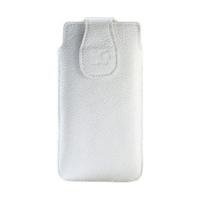 SunCase Mobile Phone Case Full Grain White (HTC One SV)