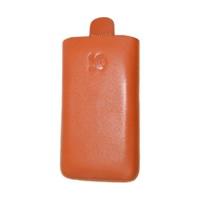 suncase leather case orange samsung c3520