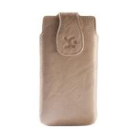 suncase leather case wash beige sony xperia t